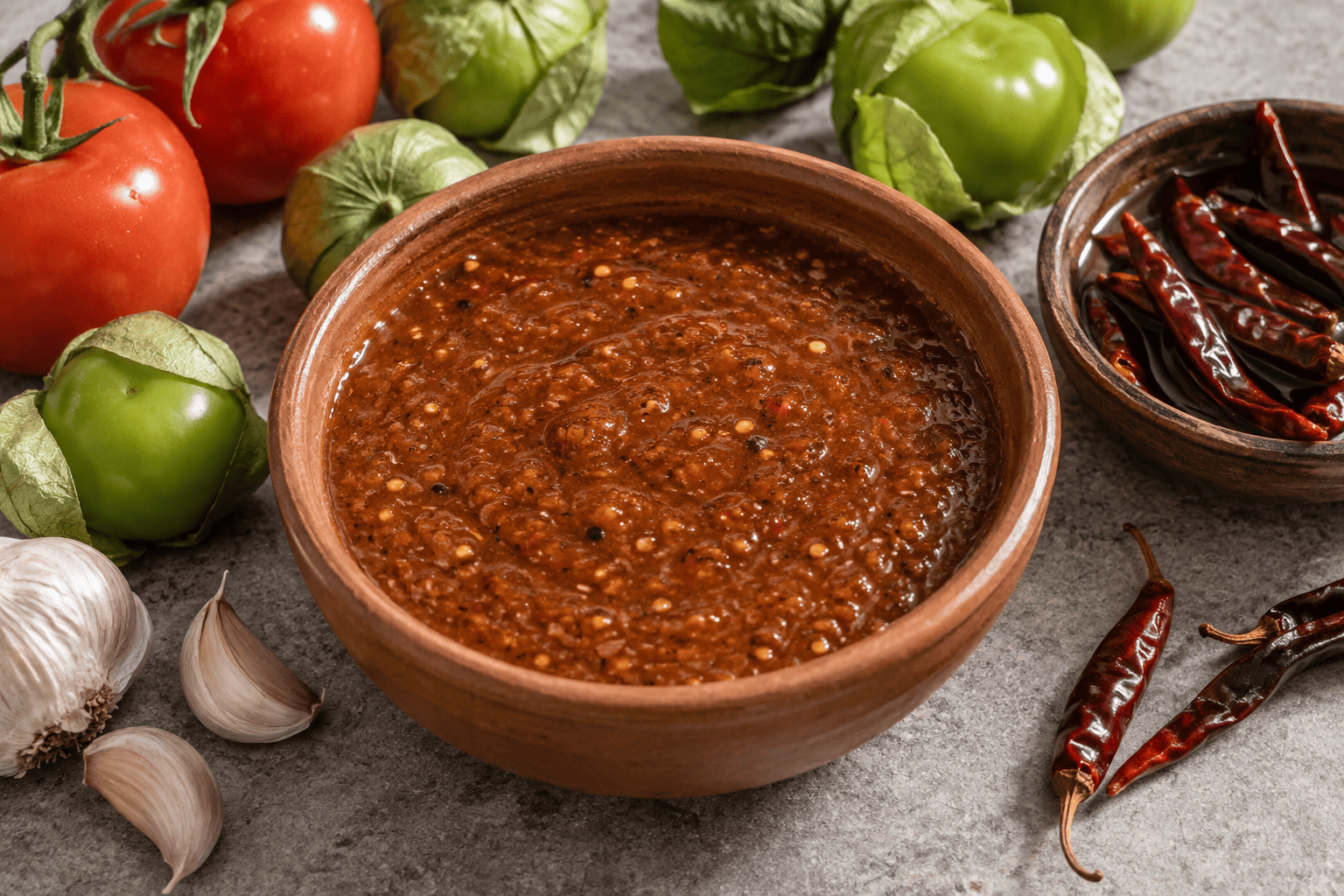 Chile de Árbol Mixed Salsa