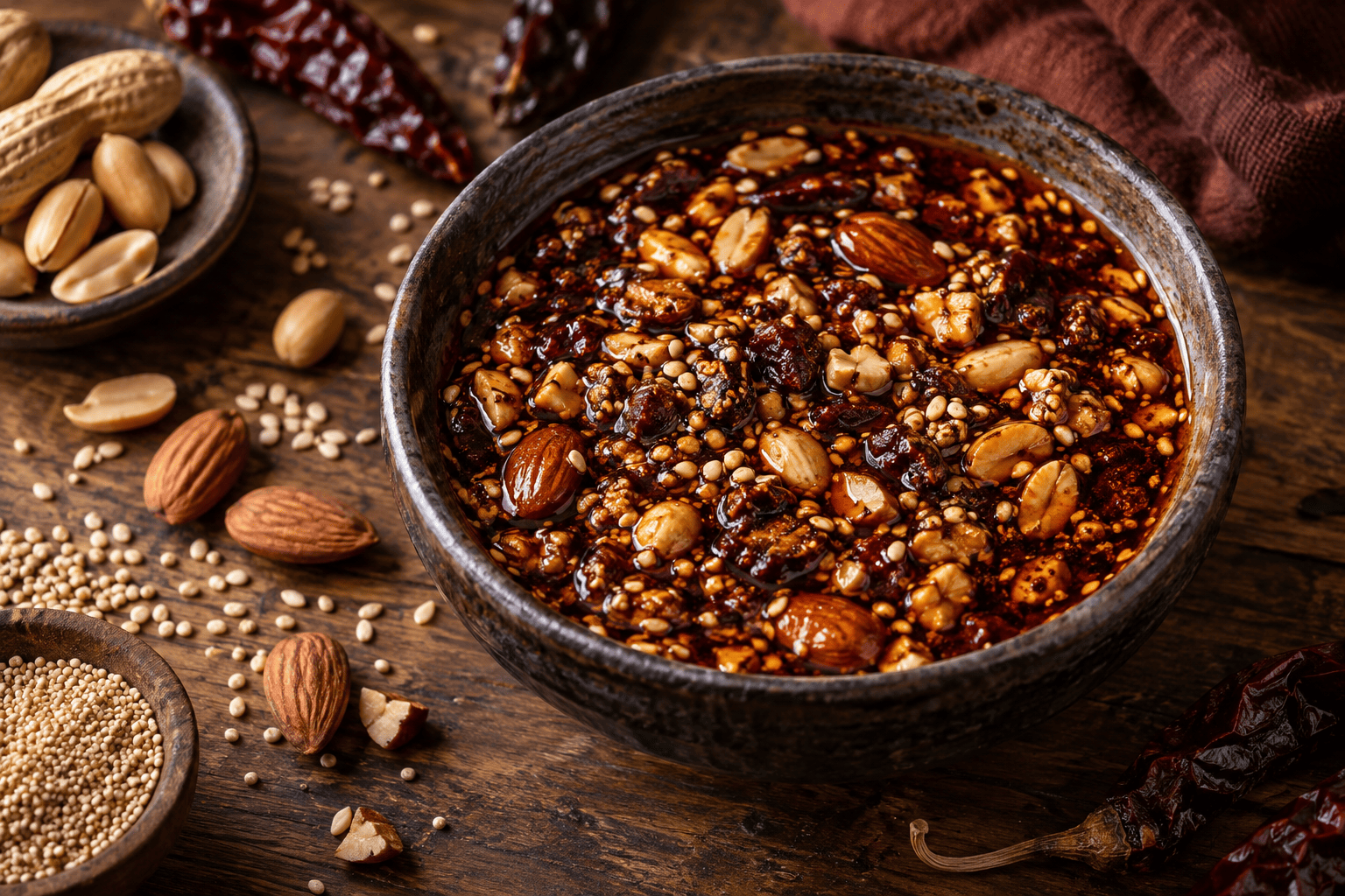 Mixed Nut Salsa Macha