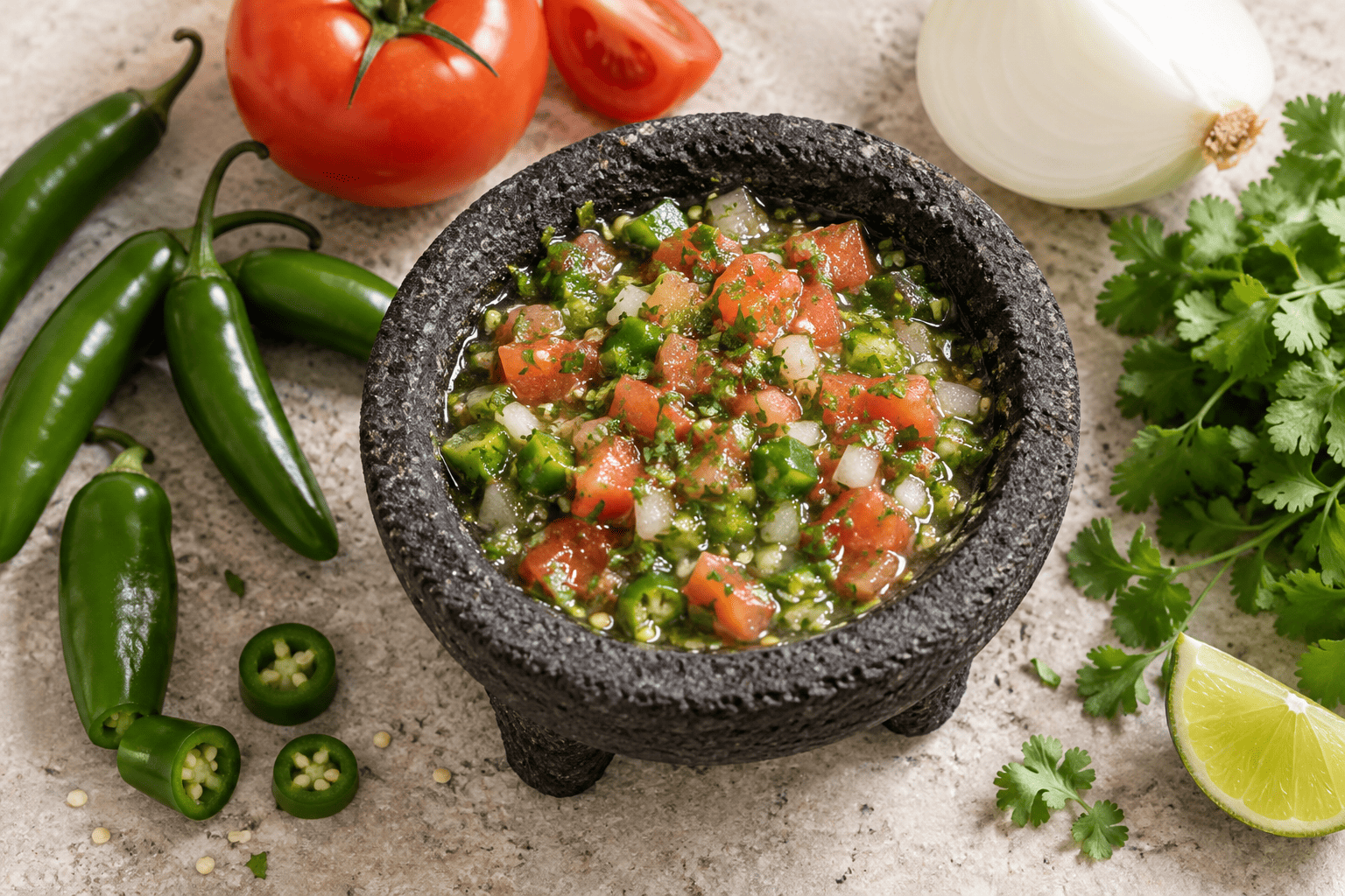 Serrano Salsa Cruda